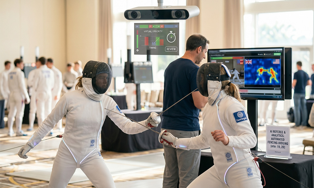 Fencer performance analytics dashboard